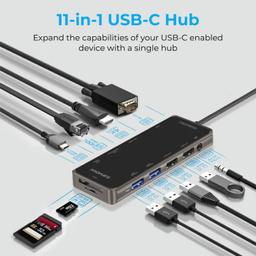هاب 1 به 11 USB-C پرومیت (Promate) مدل PRIMEHUB-PRO