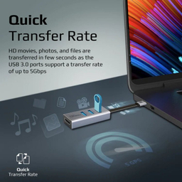 هاب 1 به 4 USB-C پرومیت مدل MEDIAHUB-C3