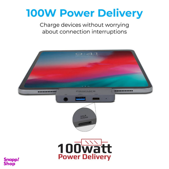 هاب 1 به 4 USB-C پرومیت (Promate) مدل PADHUB-PRO