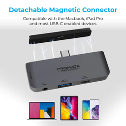 هاب 1 به 4 USB-C پرومیت (Promate) مدل PADHUB-PRO