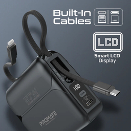 پاوربانک پرومیت مدل POWERPACK-20PRO با ظرفیت 20000 میلی آمپر ساعت