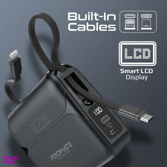 پاوربانک پرومیت مدل POWERPACK-20PRO با ظرفیت 20000 میلی آمپر ساعت