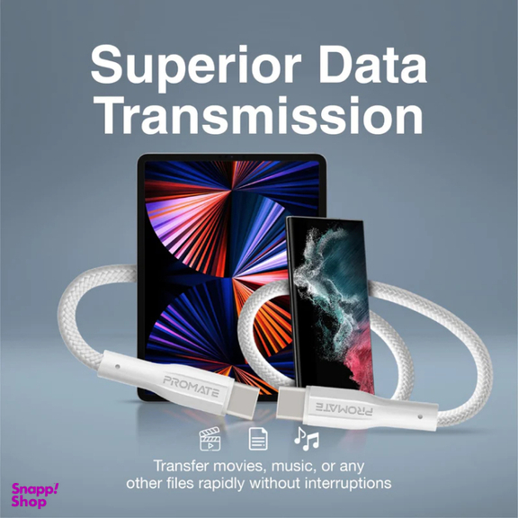 کابل USB-C پرومیت مدل XCORD-CC طول 1 متر