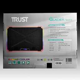 پایه خنک کننده لپ تاپ تراست (Trust) مدل TPAD 6 رنگ مشکی