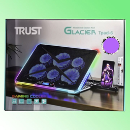 پایه خنک کننده لپ تاپ تراست (Trust) مدل TPAD 6 رنگ مشکی