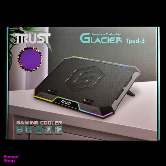 پایه خنک کننده لپ تاپ تراست (Trust) مدل TPAD 3 رنگ مشکی