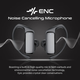 ایربادز بلوتوثی پرومیت مدل EPIC. BLACK