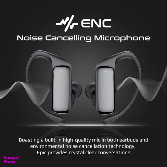 ایربادز بلوتوثی پرومیت مدل EPIC. BLACK
