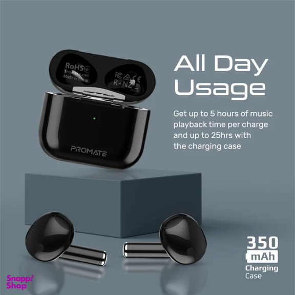ایرباد بلوتوثی پرومیت (Promate) مدل FREEPODS-2. BLACK