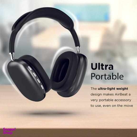 هدفون بلوتوثی پرومیت (Promate) مدل AIRBEAT. BLACK