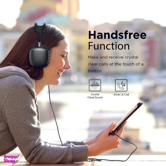هدفون بلوتوثی پرومیت (Promate) مدل AIRBEAT. BLACK