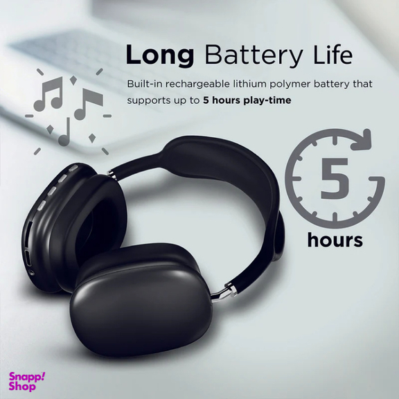 هدفون بلوتوثی پرومیت (Promate) مدل AIRBEAT. BLACK