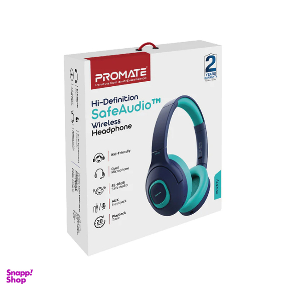 هدفون بلوتوثی کودک پرومیت (Promate) مدل CODDY. AQA
