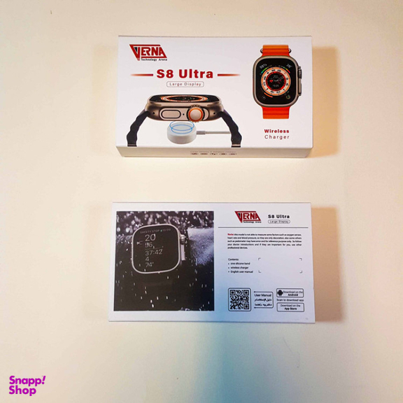 ساعت هوشمند ورنا مدل S8 Ultra