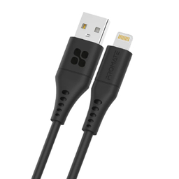 کابل شارژ سریع USB-A به لایتنینگ پرومیت (Promate) مدل POWERLINK-AI200 طول 2 متر