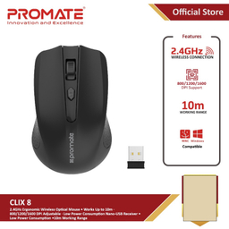 ماوس بی سیم پرومیت (Promate) مدل CLIX-8