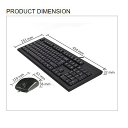 کیبورد و ماوس ای فورتک (A4tech) مدل Multimedia FN Desktop _KR_8520DS
