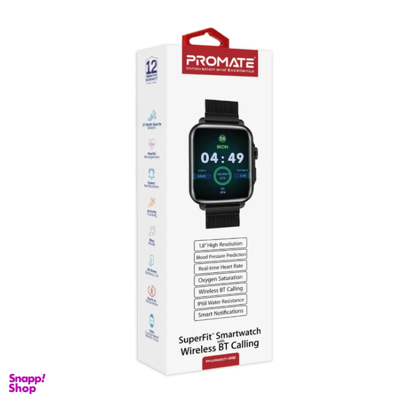 ساعت هوشمند پرومیت (Promate) مدل PROWATCH-B18