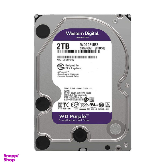 هارد دیسک اینترنال وسترن دیجیتال (Western Digital) سری Purple