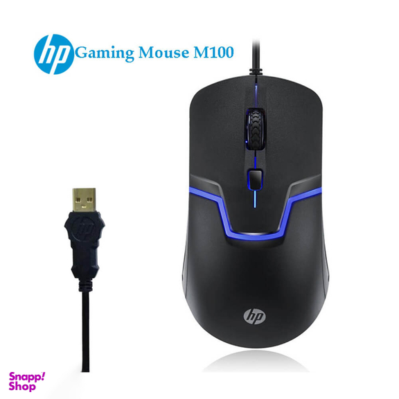 ماوس با سیم گیمینگ اچ پی مدل M100