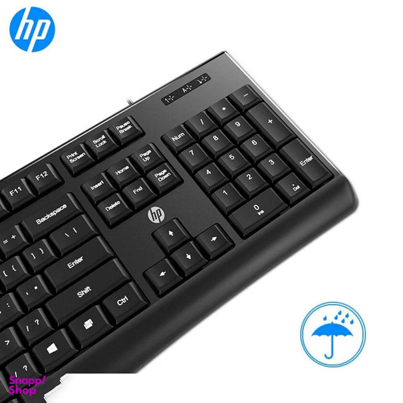 کیبورد با سیم اچ پی مدل K200