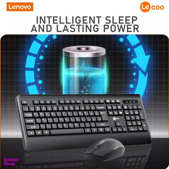 ست ماوس و کیبورد بی سیم لنوو (Lenovo) مدل KW202