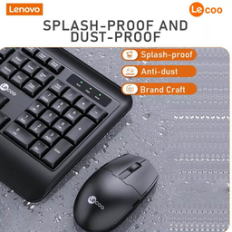 ست ماوس و کیبورد بی سیم لنوو (Lenovo) مدل KW202