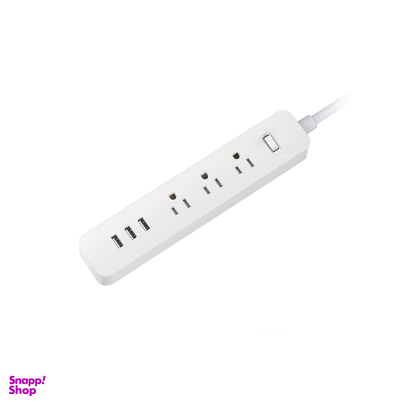 شارژر و سه راهی برق با سه خروجی USB پایزن (Pisen)