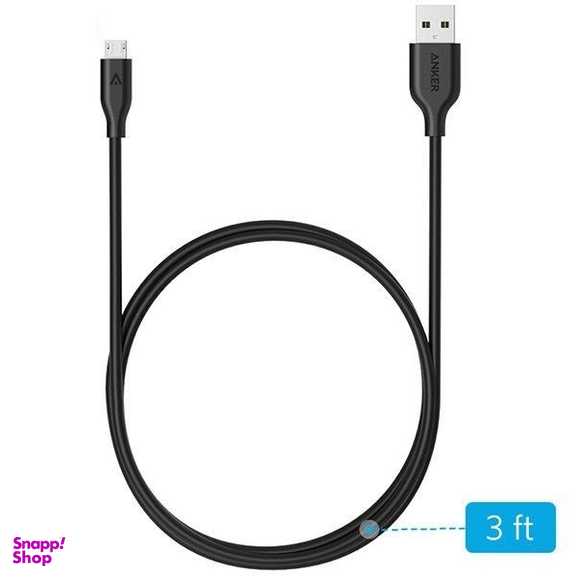 کابل تبدیل USB به microUSB انکر (Anker) مدل A8132 PowerLine طول 0.9 متر