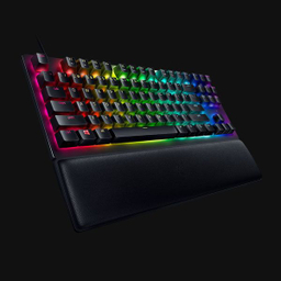 کیبورد مخصوص بازی ریزر (Razer) مدل (Red)Razer Huntsman V2 Tenkeyless - Linear Optical Switch