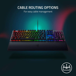 کیبورد مخصوص بازی ریزر (Razer) مدل Blackwidow v3 Green swithes