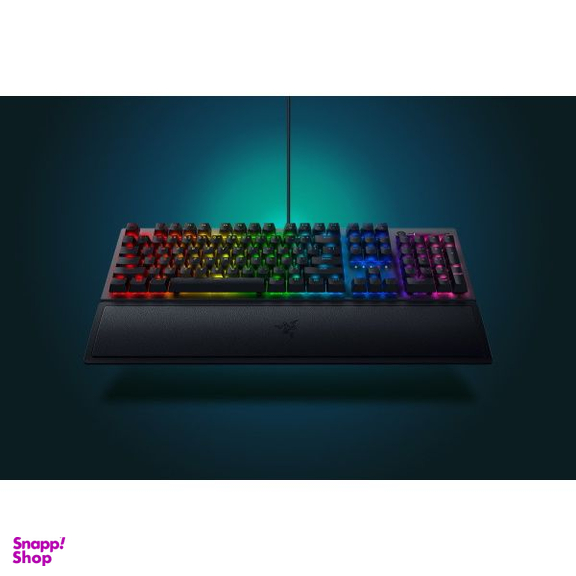 کیبورد مخصوص بازی ریزر (Razer) مدل Blackwidow v3 Green swithes