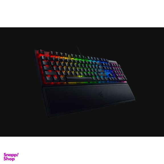 کیبورد مخصوص بازی ریزر (Razer) مدل Blackwidow v3 Green swithes