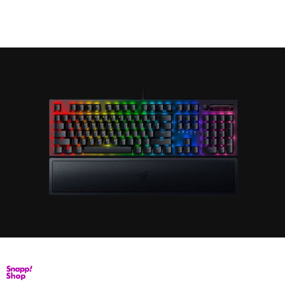 کیبورد مخصوص بازی ریزر (Razer) مدل Blackwidow v3 Green swithes