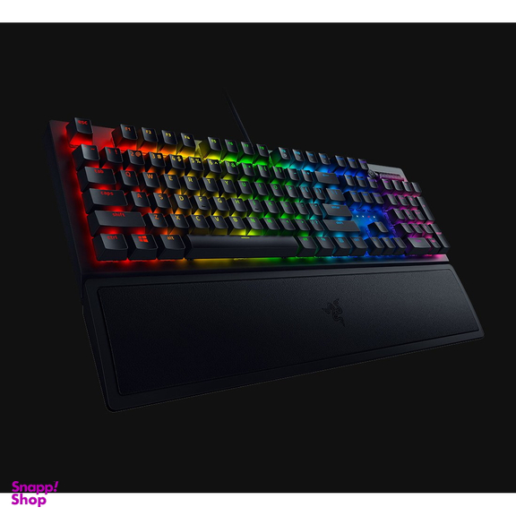 کیبورد مخصوص بازی ریزر (Razer) مدل Blackwidow v3 Green swithes
