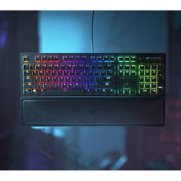 کیبورد مخصوص بازی ریزر (Razer) مدل Blackwidow v3 Green swithes