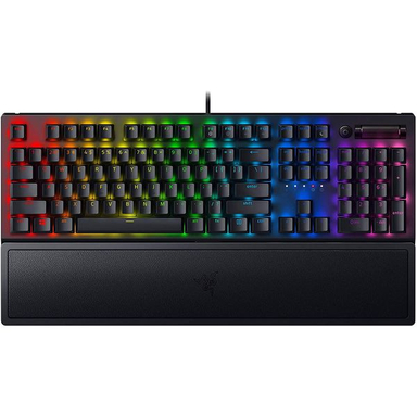 کیبورد مخصوص بازی ریزر (Razer) مدل Blackwidow v3 Green swithes
