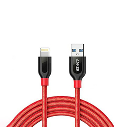 کابل تبدیل USB به لایتنینگ انکر (Anker) مدل A 8121 PowerLine طول 0.90 متر