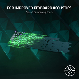 کیبورد مخصوص بازی ریزر (Razer) مدل Huntsman V2 Tenkeyless - Purple Linear Optical Switch