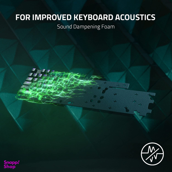 کیبورد مخصوص بازی ریزر (Razer) مدل Huntsman V2 Tenkeyless - Purple Linear Optical Switch