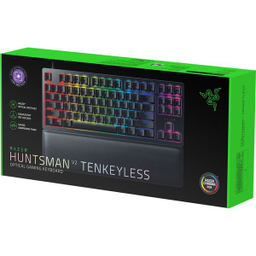 کیبورد مخصوص بازی ریزر (Razer) مدل Huntsman V2 Tenkeyless - Purple Linear Optical Switch