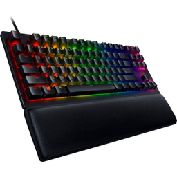 کیبورد مخصوص بازی ریزر (Razer) مدل Huntsman V2 Tenkeyless - Purple Linear Optical Switch