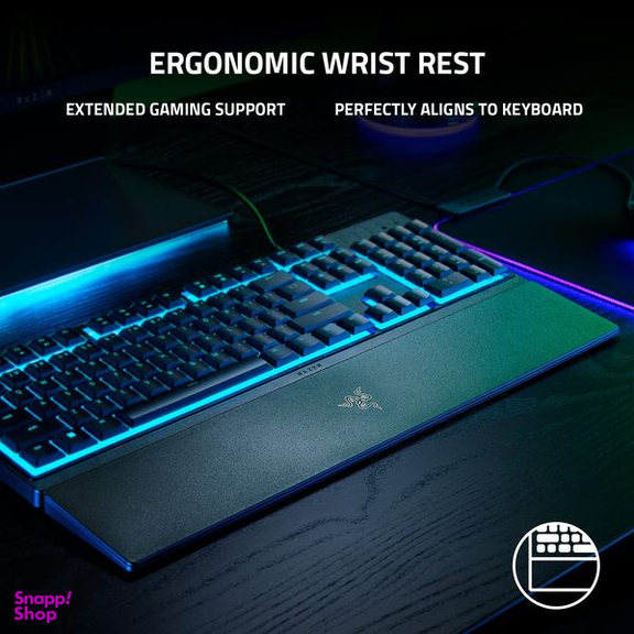 کیبورد مخصوص بازی ریزر (Razer) مدل Ornata V3x