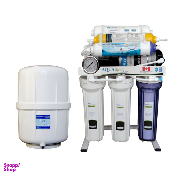دستگاه تصفیه کننده آب آکوآ اسپرینگ مدل RO-S8-NATURE1400
