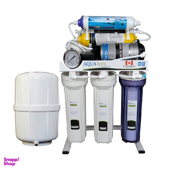 دستگاه تصفیه کننده آب خانگی آکوآ اسپرینگ مدل RO-S151 به همراه فیلتر بسته 4 عددی
