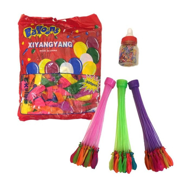 بادکنک آبی بانیبو مدل Water Baloon بسته 111 عددی به همراه بادکنک بانیبو بسته 500 عددی