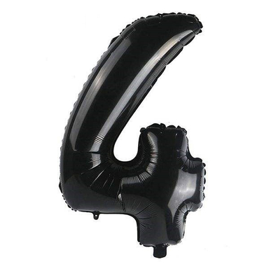 بادکنک فویلی مدل عدد 4