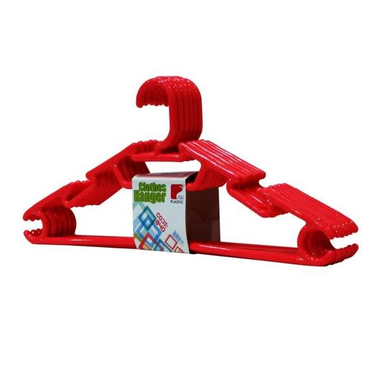 چوب لباسی ارج پلاستیک کد 840 بسته 6 عددی