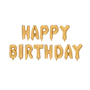 بادکنک فویلی مدل Happy Birthday