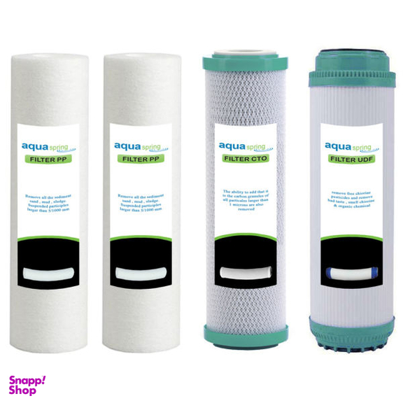 فیلتر دستگاه تصفیه آب تک مدل Extra PP-1 مجموعه 4 عددی